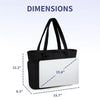 Quilted Puffer Tote Bag