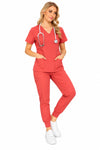LuxeCare Performance Jogger Scrub Set