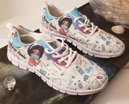 Personalized Nurse Sneakers - Gift Idea For Nurse