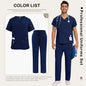 Surgical Uniforms Lab Workwear Clothes Nurse Scrubs Set Men Nurse Accessories Medical Uniform Surgical Dental Clinical Top Pants