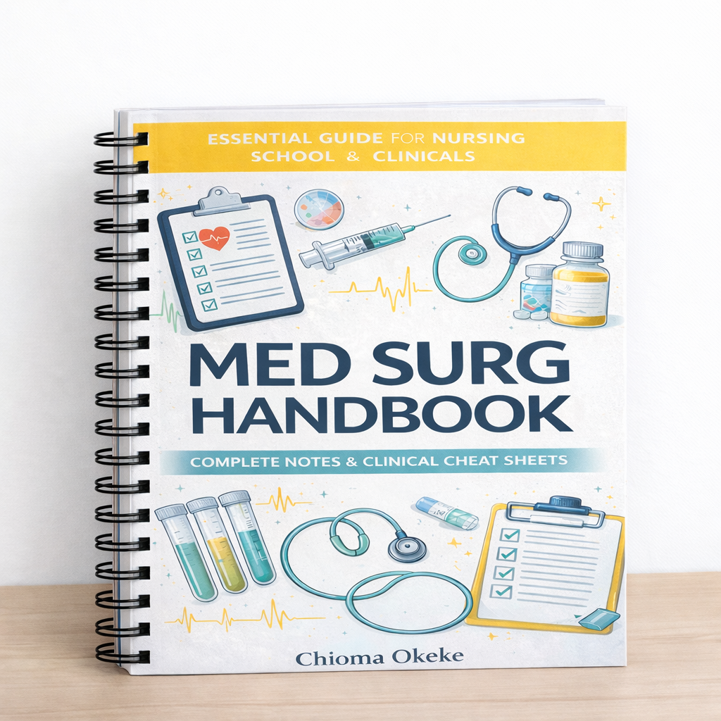 Med Surg Handbook | 150 Pages