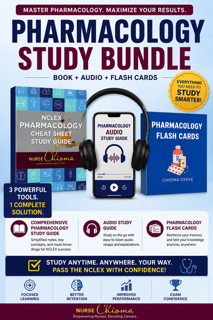 Pharmacology Study Bundle
