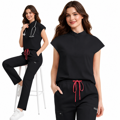 Medical Clothes Women Hospital Scrubs Set Operating Room Nursing Work Wear Doctor Nurse Surgical Accessories Dentistry Uniforms
