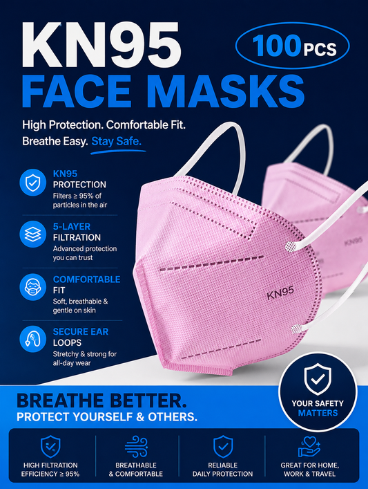 10-200pcs ffp2mask Black kn95 mascarillas negra Adults 5 Layers fpp2 kn95 CE Respirator Face Mask ffp2reutilizable ffp3