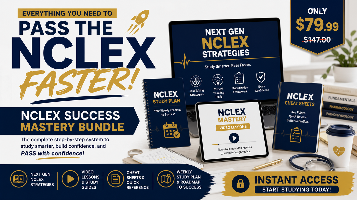 NCLEX Success Mastery Bundle