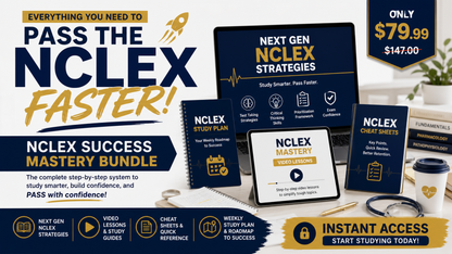 NCLEX Success Mastery Bundle