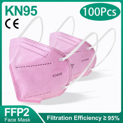 5 Layers KN95 Respirator Face Mask