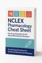 NCLEX Pharmacology Cheat Sheet (Physical Book) Color Edition