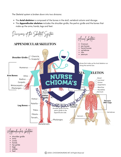 Anatomy & Physiology Student Handbook + Course