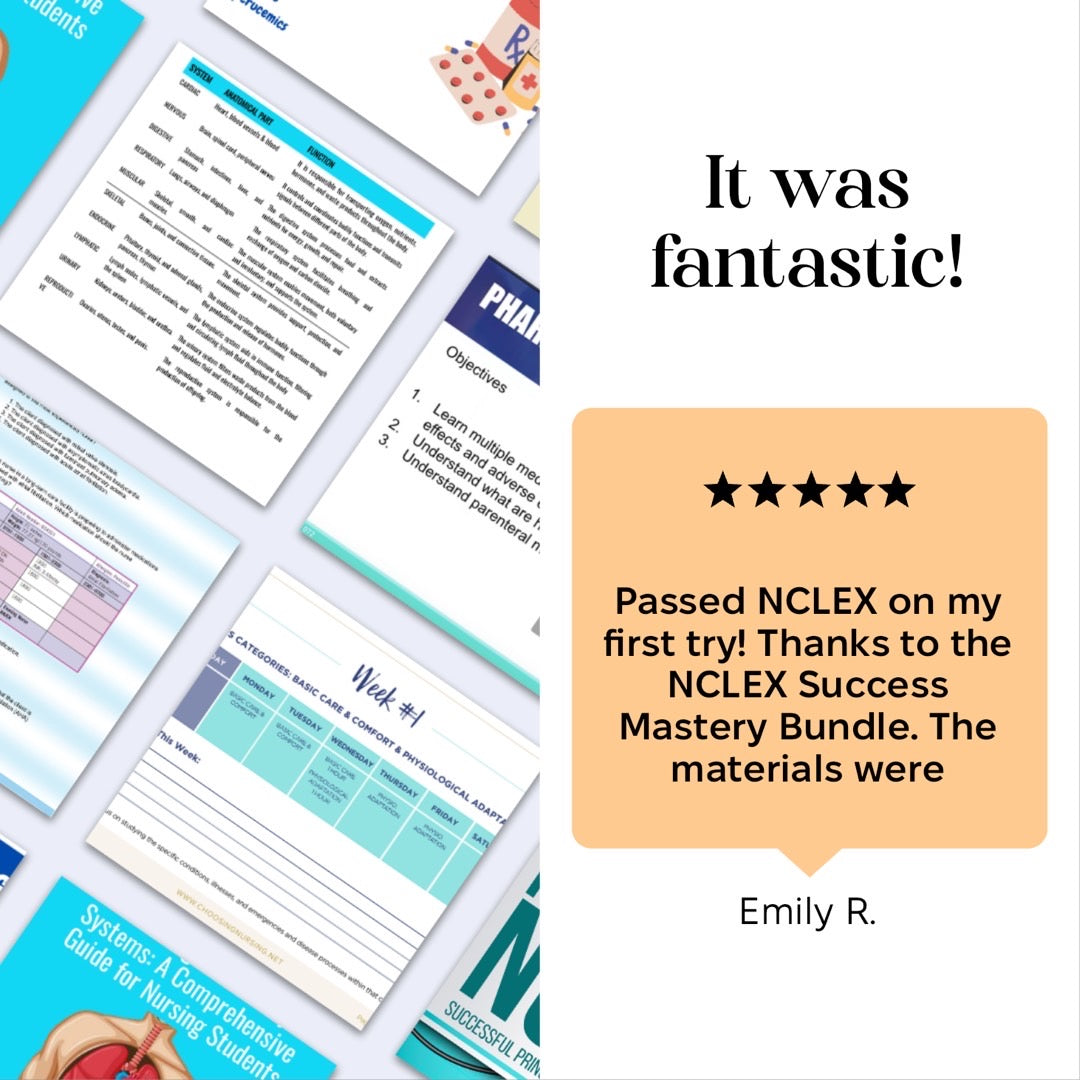 NCLEX Success Mastery Bundle