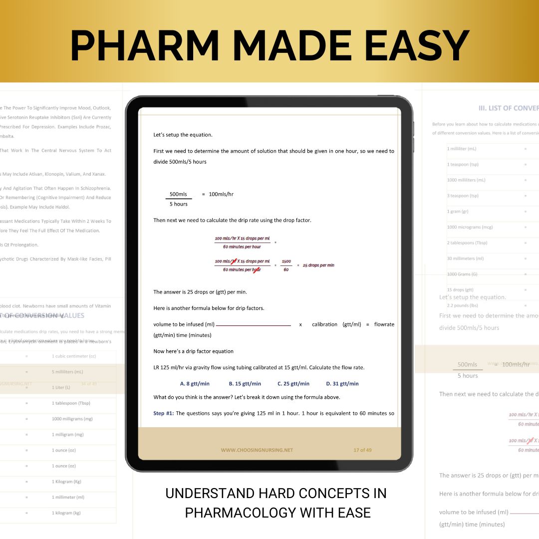 Med Surg Handbook | 150 Pages