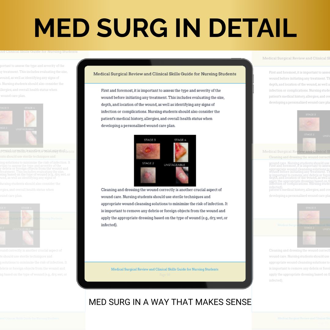 Med Surg Handbook | 150 Pages