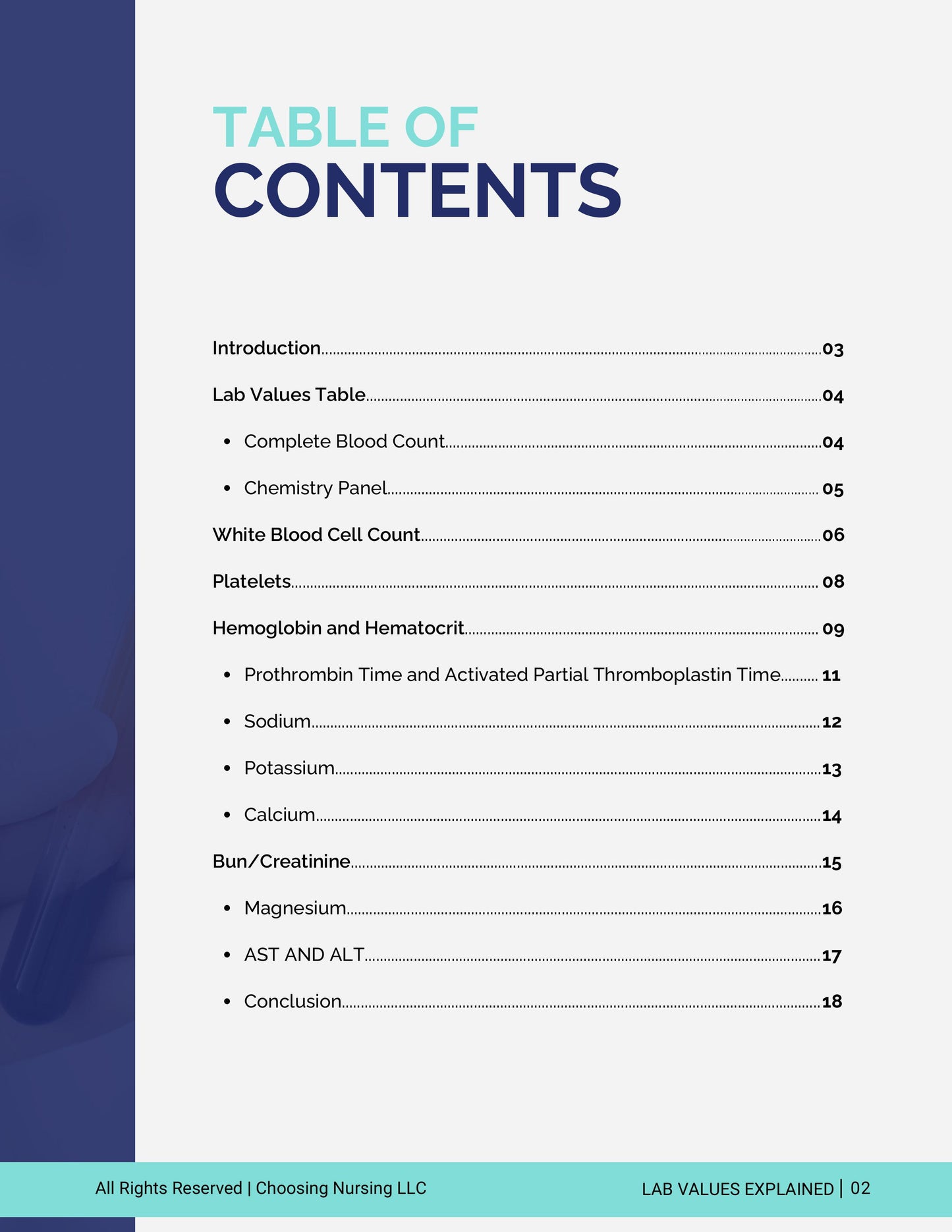 Med Surg Handbook | 150 Pages