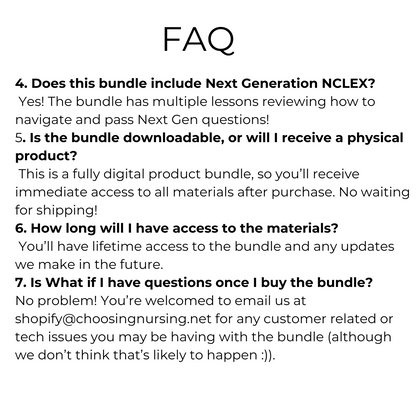 NCLEX Success Mastery Bundle