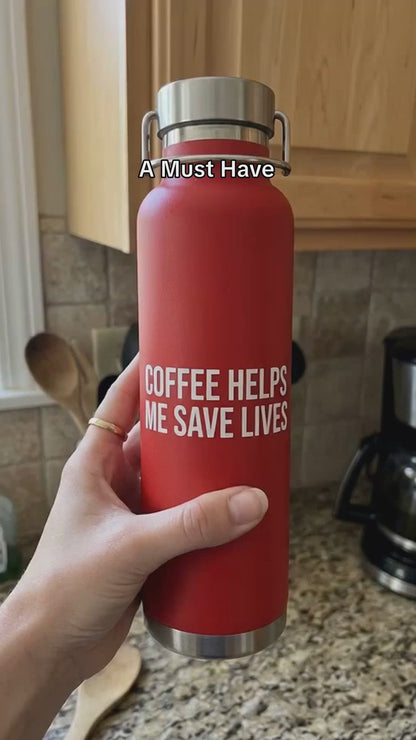 Copper Vacuum Insulated Bottle, 22oz