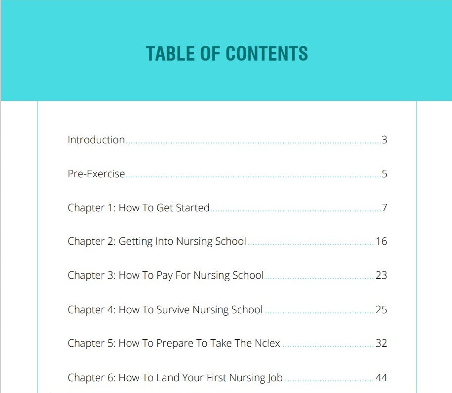 How To Become A Registered Nurse! Ebook