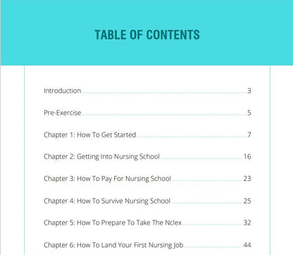 How To Become A Registered Nurse! Ebook
